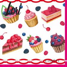 Бумажные полотенца LORI 2-х слойные салфетки 33*33 (16 шт. в индивидуальной пачке)