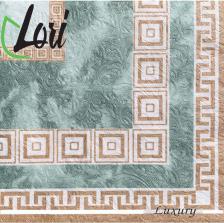 Бумажные полотенца LORI Салфетки Luxury Итальянский мрамор бумажные 3х-слойные 33х33 см, 16 шт