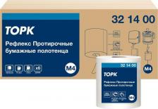 Бумажные полотенца Tork Протирочная бумага M4 Reflex 321400 однослойная, с центральной вытяжкой, 6 рулонов