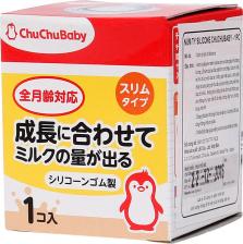 Chu-Chu Baby Сменная силиконовая соска для бутылочки (с узким горлышком) 1шт – фото 1