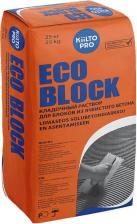 Цементно-песчаная смесь Kiilto Эко Блок клей для газобетона / Eco Block кладочный раствор для ячеистого бетона