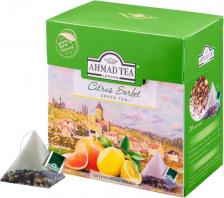 Чай Ahmad Citrus Sorbet зеленый чай в пирамидках, 20 шт