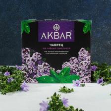 Чай Акбар Чай черный с чабрецом в пакетиках 1,5 г x 100 100 шт