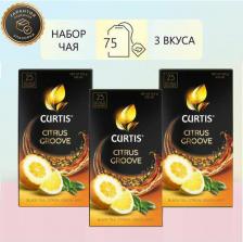 Чай Curtis Чай черный Citrus Groove арома в пакетиках 1,5 г х 25 шт