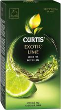 Чай Curtis Чай зеленый в пакетиках Exotic Lime 25 шт., c ароматом лайма и цедрой цитрусовых