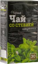 Чай Фитокод Чай черный со стевией 60 г