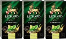 Чай Richard Чай Royal Melissa зеленый 25 пакетиков
