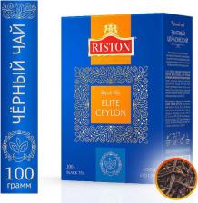 Чай Riston Чай черный Elit Ceylon листовой 100 г