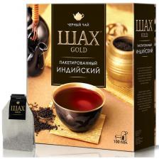 Чай Шах Голд Чай черный 100 пакетиков