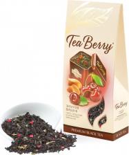 Чай TeaBerry Чай черный "Зимняя вишня", листовой, с добавками, 100 г