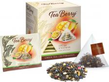 Чай TeaBerry Чай "Грезы султана", зелёный с добавками, 20 пирамидок