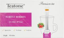 Чай Teatone Чай Лесные ягоды, 1 уп.x 100 стиков