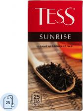 Чай Tess Sunrise черный чай в пакетиках, 25 шт