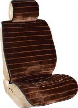 Чехол/накидка Skyway Меховые накидки на сиденья Накидки на сиденья меховые, искусственный мутон, 5 предметов, коричневый, полоска S03001064