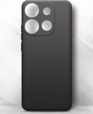 Чехол BoraSco Чехол для Tecno Spark Go 2023 Silicone Matte Black 71352