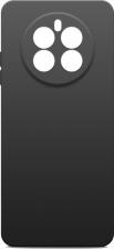 Чехол BoraSco Чехол Клип-кейс Silicone Case для realme 12+ 5G Black