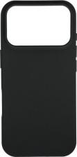 Чехол BoraSco Чехол Silicone Case, для Apple iPhone 17 Pro Max, черный [75706]