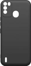 Чехол BoraSco Чехол Silicone Case, для Itel Vision 1 Pro, черный [40849]