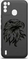 Чехол BoraSco Чехол Silicone Case, для Samsung Galaxy A03 Core, черный [40944]