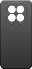 Чехол BoraSco Чехол Silicone Case, для Xiaomi Redmi Note 14 Pro 5G/Poco X7, черный [74549]