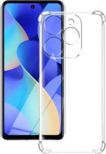 Чехол BoraSco Накладка силикон для Tecno Spark 20 Прозрачный