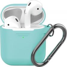 Чехол Deppa Чехол для AirPods с карабином арт.47011 Мятный