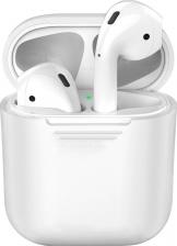 Чехол Deppa Чехол силиконовый для наушников Apple AirPods Белый арт.47009