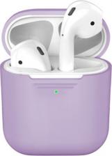 Чехол Deppa Чехол силиконовый для наушников Apple AirPods Лавандовый арт.47007