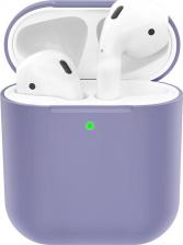 Чехол Deppa Силиконовый чехол для AirPods 1/2, серая лаванда