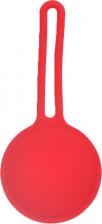 Чехол DF Чехол для APPLE AirTag Silicone Red iTag-03