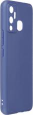 Чехол DF Чехол для Infinix Hot 12 Play Silicone Blue inCase-07