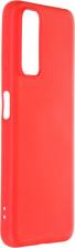 Чехол DF Чехол для Xiaomi Redmi Note 11 Global / 11s Global с микрофиброй Silicone Red xiOriginal-26