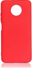 Чехол DF Чехол для Xiaomi Redmi Note 9T с микрофиброй Silicone Red xiOriginal-16