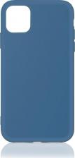 Чехол DF Силиконовый чехол с микрофиброй для iPhone 11 Pro iOriginal-02 (blue)