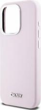 Чехол DKNY Чехол для iPhone 15 Pro Max с MagSafe и металлической рамкой для камеры, розовый