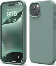 Чехол Elago Чехол для iPhone 15 Plus Soft silicone Midnight Green