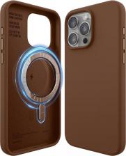 Чехол Elago Чехол для iPhone 15 Pro Max с покрытием Soft-touch и MagSafe, коричневый