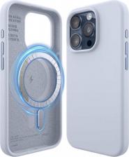 Чехол Elago Чехол для iPhone 15 Pro с MagSafe и покрытием Soft-touch голубой