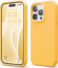 Чехол Elago Чехол для iPhone 15 Pro силиконовый Liquid silicone с Soft touch, желтый