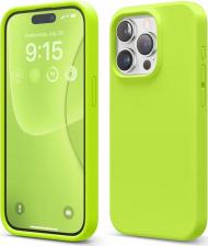 Чехол Elago Чехол для iPhone 15 Pro силиконовый с покрытием Soft-touch, салатовый