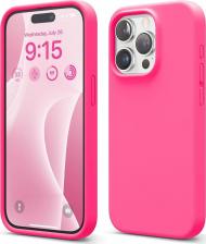 Чехол Elago Чехол для iPhone 15 Pro Soft silicone Ice Red