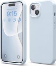 Чехол Elago Чехол для iPhone 15 Soft silicone Light Blue