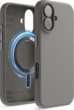 Чехол Elago Чехол для iPhone 16 силиконовый Liquid silicone с MagSafe, серый