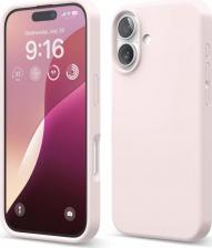 Чехол Elago Чехол для iPhone 16 силиконовый Liquid silicone Soft touch, розовый