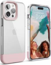Чехол Elago Чехол GLIDE для iPhone 14 Pro прозрачный/нежно-розовый