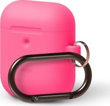 Чехол Elago Чехол с карабином A2 Hang Case AirPods 2 Wireless Неоновый розовый