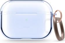 Чехол Elago Чехол с карабином Clear Hang case для AirPods Pro, голубой