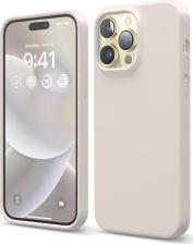 Чехол Elago Чехол Soft Silicone Case для iPhone 14 Pro каменно-серый (Stone)