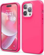Чехол Elago для iPhone 14 Pro Max чехол Soft silicone (Liquid) Iced Red