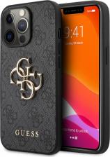 Чехол Guess Чехол CG Mobile PU 4G Big metal logo Hard для iPhone 13 Pro Max Серый